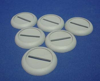 30mm recessed/slotted round base (4)