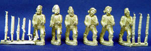 Zouaves w/Assorted Heads & Weapons