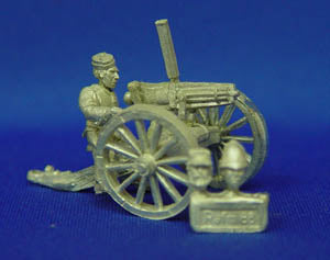 Colt Gatling Gun w/Crewman