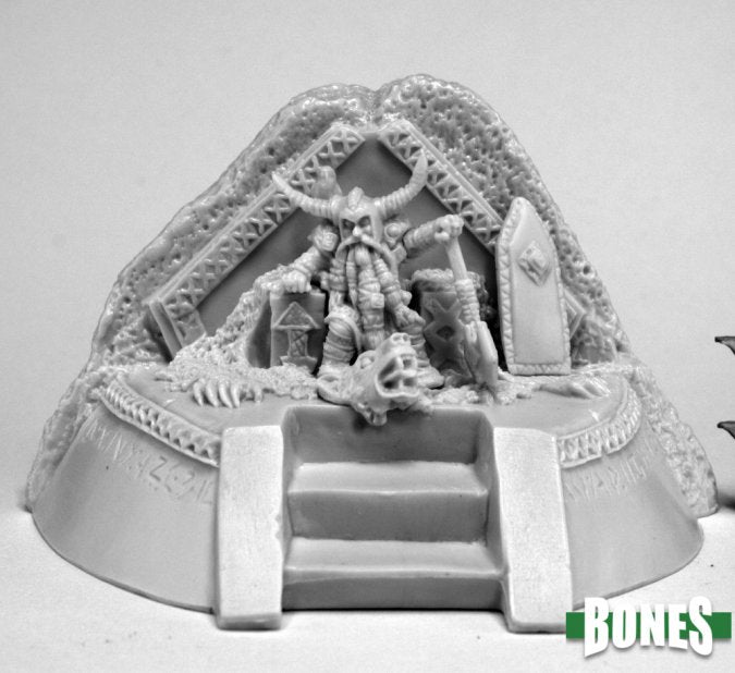 Dwarf King on Throne