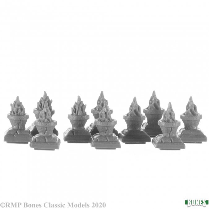 Graveyard Finials: Braziers (10)