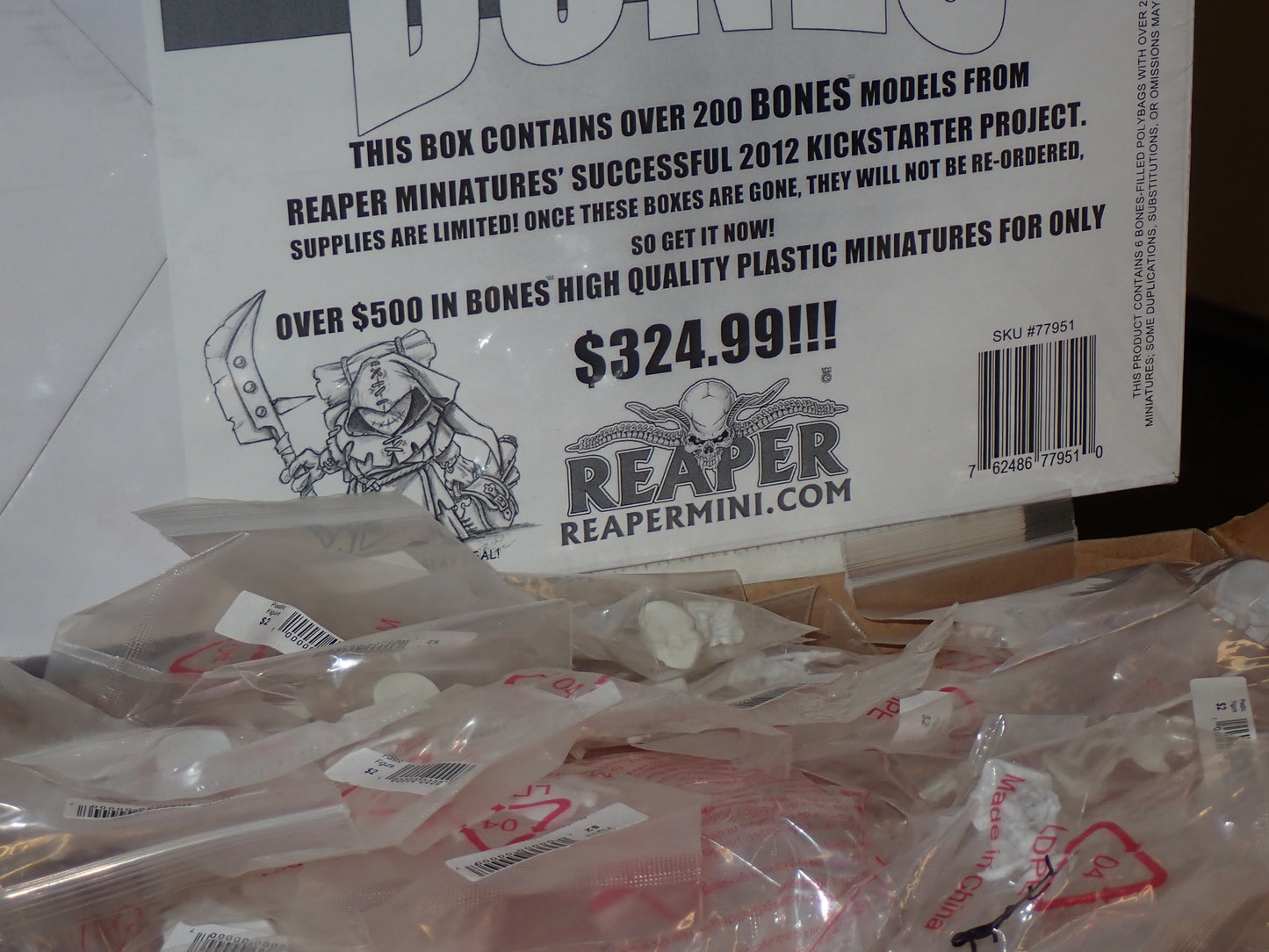 Reaper Bones Vampire Package