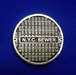 N.Y.C. sewer lid