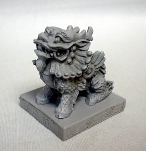 Qi Lin - Chinese lion with base