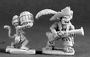 Goblin Pirate and Powder Monkey