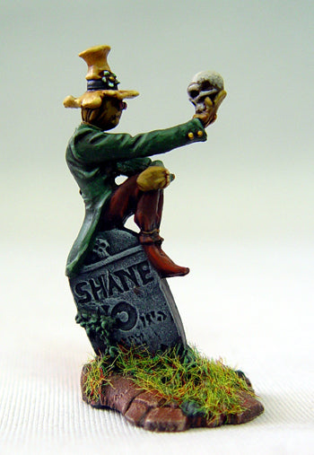 Scarecrow on Tombstone