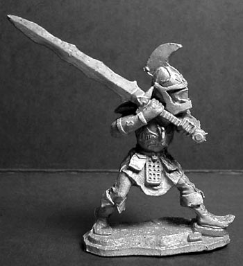Male Fighter with two handed sword