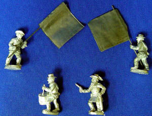 Confederate Infantry Command Set