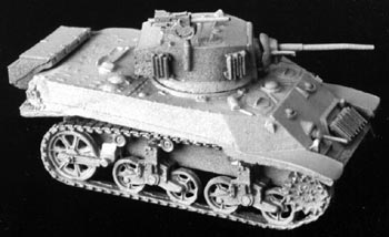 British M-5 Stuart Light Tank