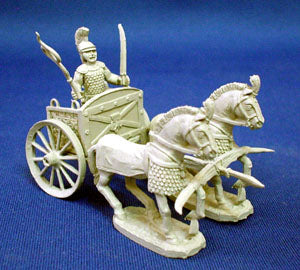 Scythed 2-Horse Chariot – RAFM Miniatures and Games / S.F.P Inc.