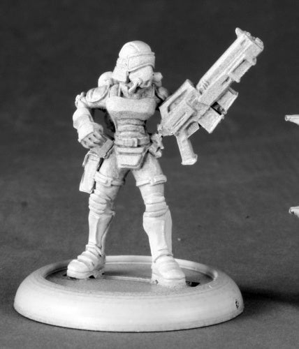 Female Nova Corp Officer